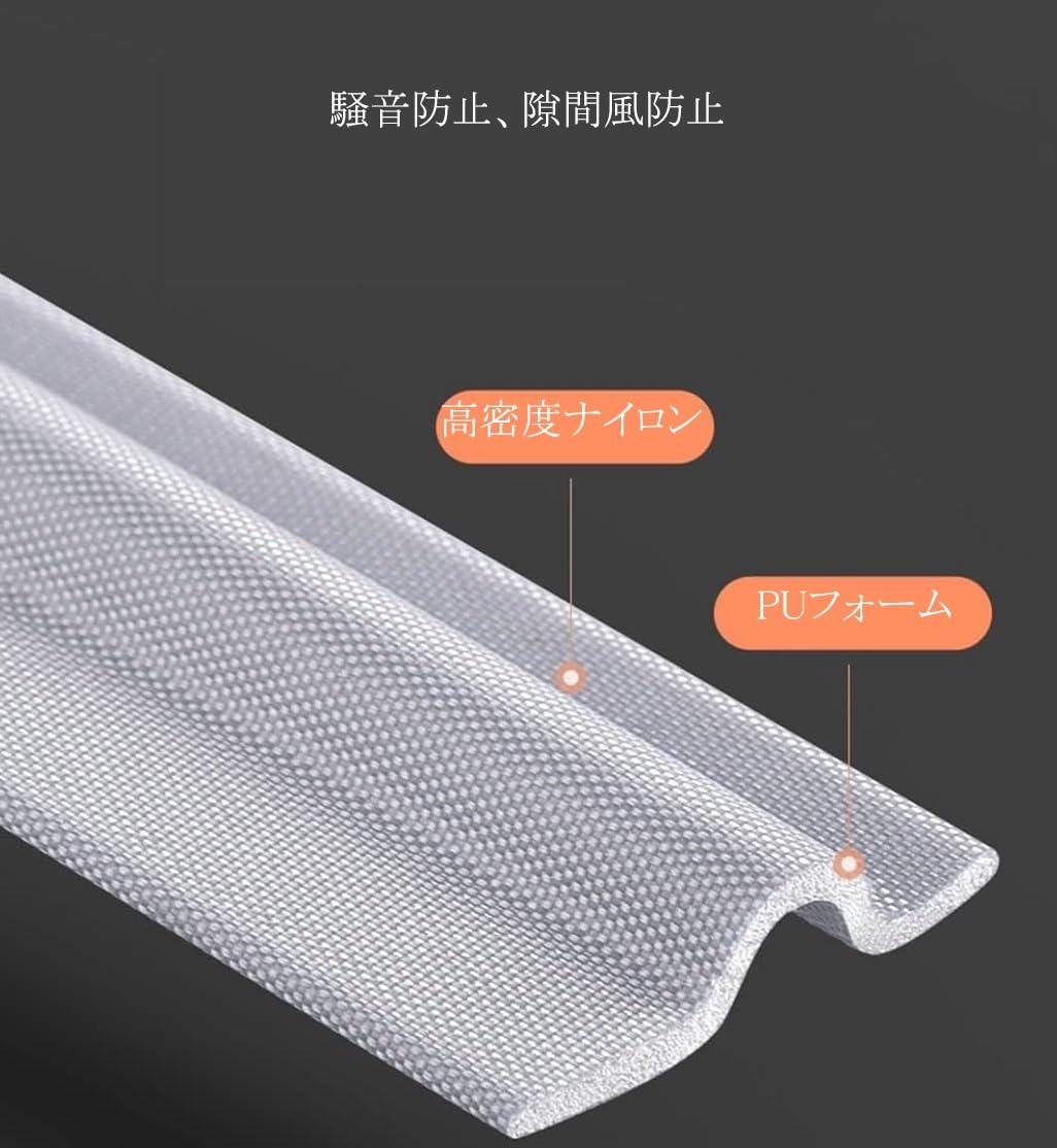 Amazon | Tタイプ 隙間テープ 窓の防音 ドア隙間風防止用 気密パッキン